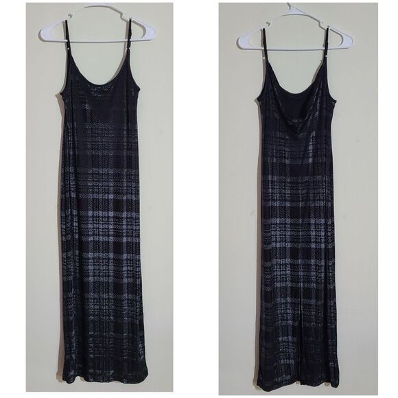 NWOT|Silence + Noise Sage Velvet Maxi Dress, SMALL - Picture 4 of 11